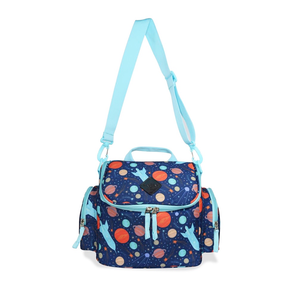 Okiedog Freckles Cooler Bag Galaxy Blue Tas Penyimpan ASI