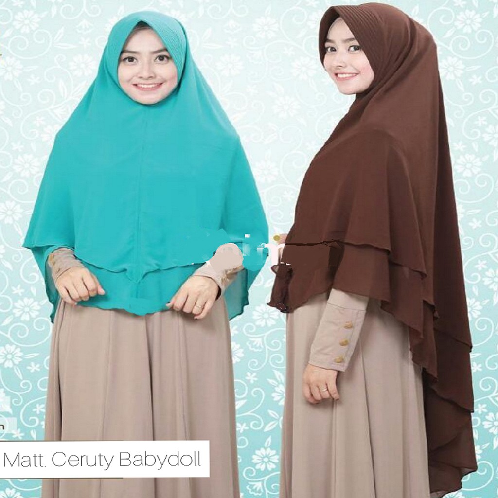 Khimar Jumbo 2 Layer