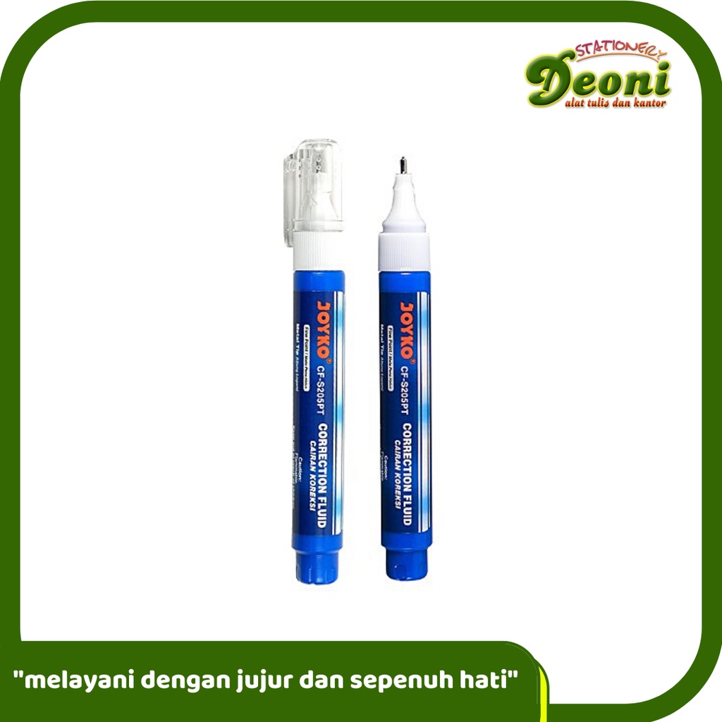 

JOYKO CF-205PT Correction Fluid / Cairan Koreksi / Penghapus Cair