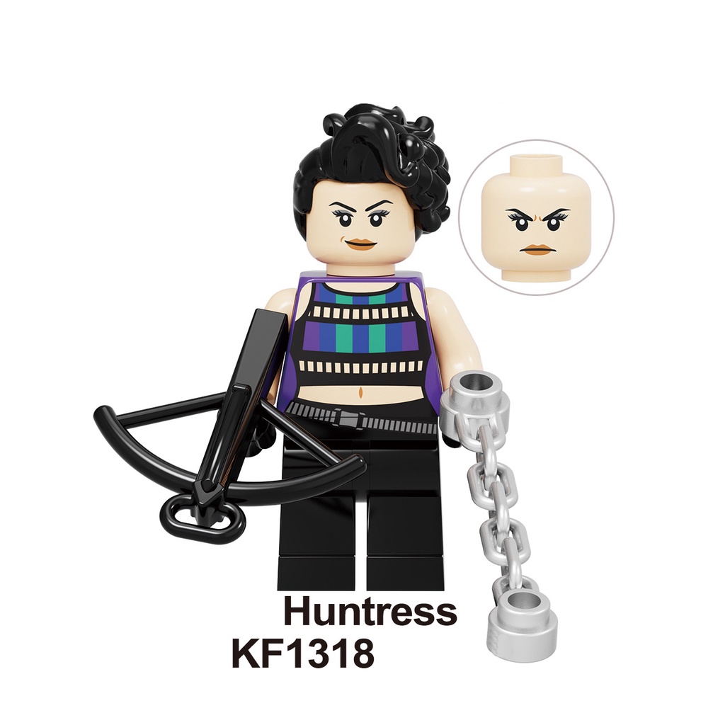 Harley Quinn Mainan Balok Bangunan Minifigures Suicide Squad DC Movie Black Canary Huntress