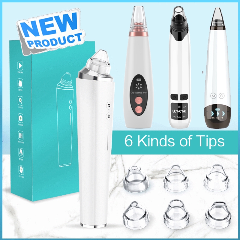 Wireless WiFi Visual Blackhead Vacuum Suction Pore Cleaner Camera Electric Face Acne Removal