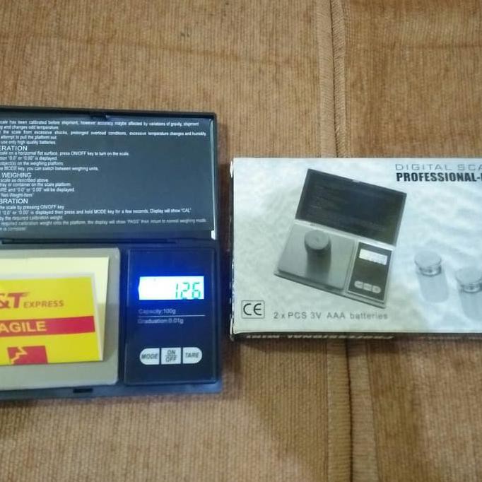 Timbangan emas digital 0,01 gr