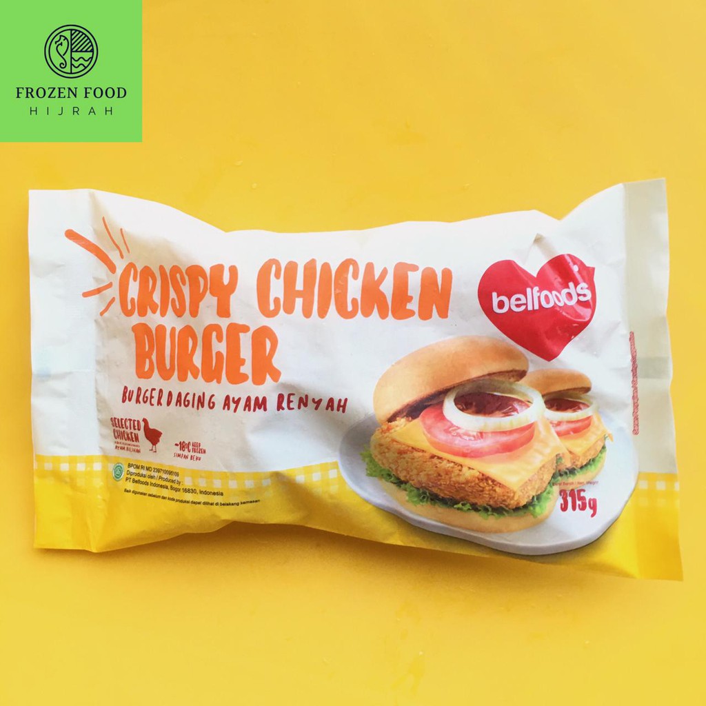 

BELFOODS CRISPY CHICKEN BURGER