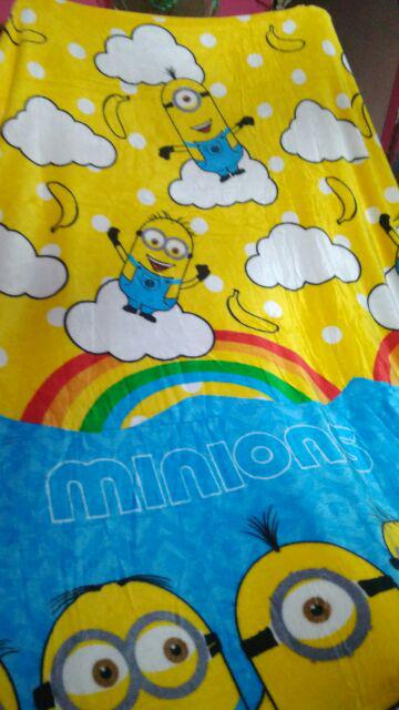 Selimut Lady Rose Doraemon Ultraman Power Ranger Pooh Nemo Stich Mickey Mouse Uk 160x200