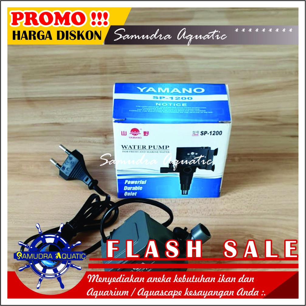 Pompa Filter CELUP 1200 (Pompa Saja / Mesin Saja) HEMAT ENERGY, Pompa Filter Aquarium Aquascape FREE BUBLE