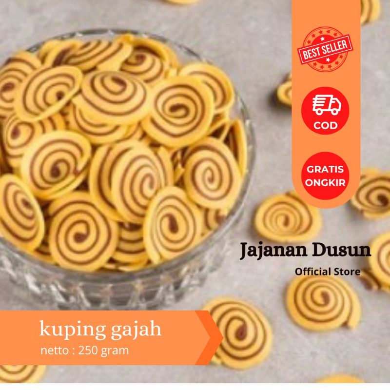 

kue kuping gajah 250 gram/kuping gajah premium