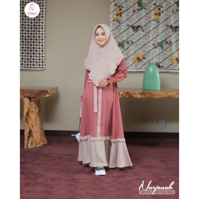Gamis NURJANAH Dress By Fauz