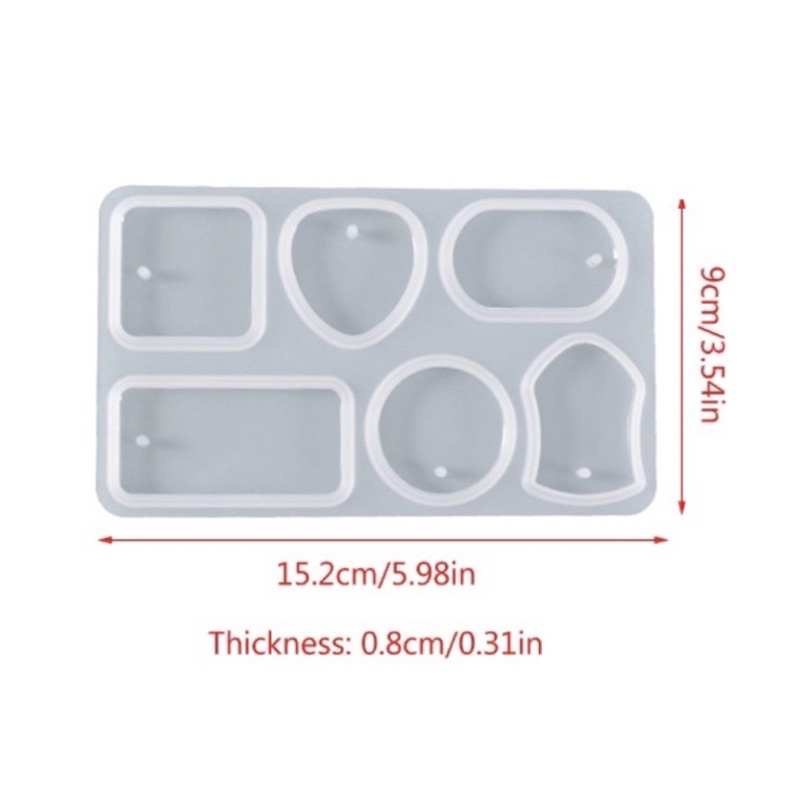 cetakan silikon liontin / cetakan resin anting / keychain resin mold / cetakan resin kalung / cetakan resin / silicone resin mold