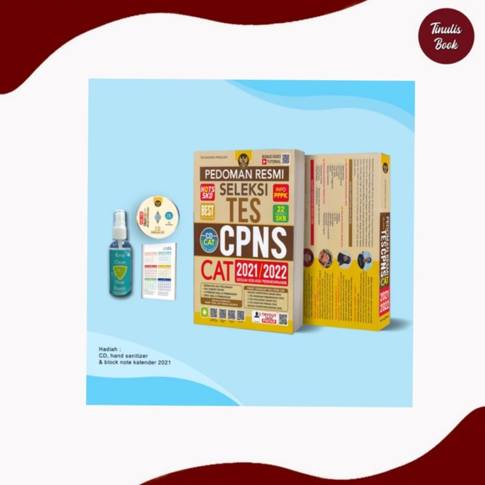 

PROMO Buku Pedoman Resmi Seleksi Tes CPNS 2021/2022+CD - Sarang Baca KPL382