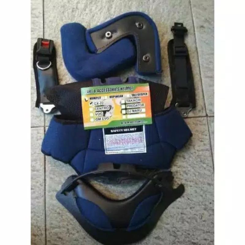 Busa helm ink CX 22 FULLSET plus paku belah dan rink nya