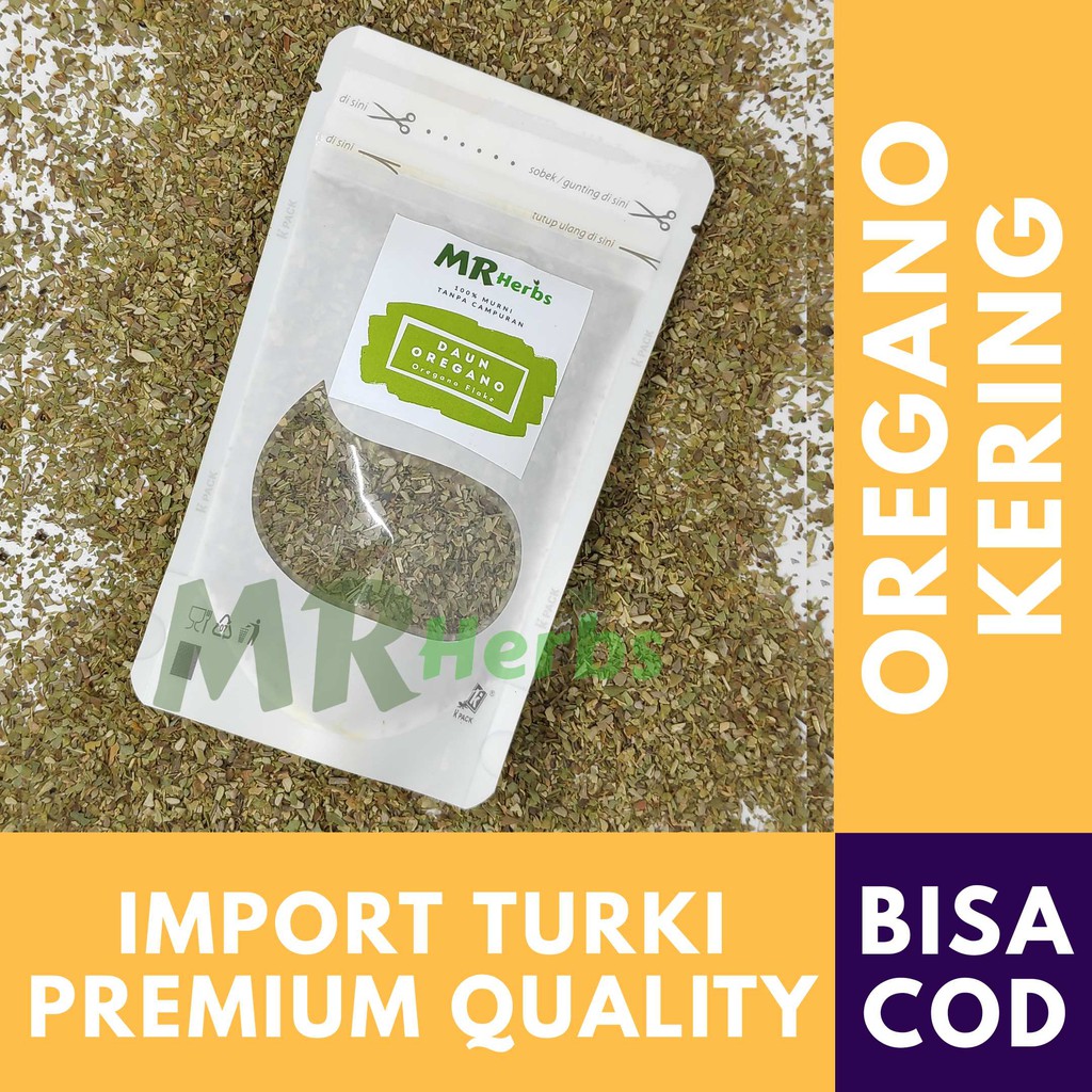 

Oregano Bubuk / Origano / Oregano Kering / Oregano / Oregano Pizza / Import Turki Isi 25gr By Mr Herbs