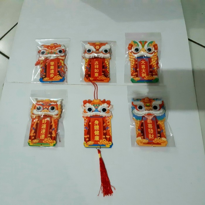 

Angpao Gantungan Pohon Sakura Barongsai LL0228 LIMITED EDITION Bahan Artpaper Tebal Warna Tajam