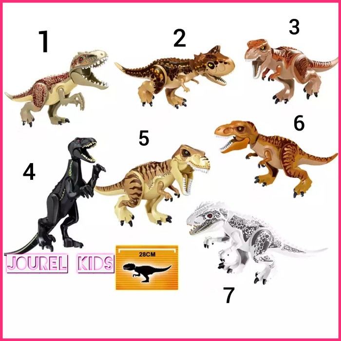 JK -  Mainan Lego Dinosaurus Trex Tyrannosaurus Indoraptor Indominus Rex