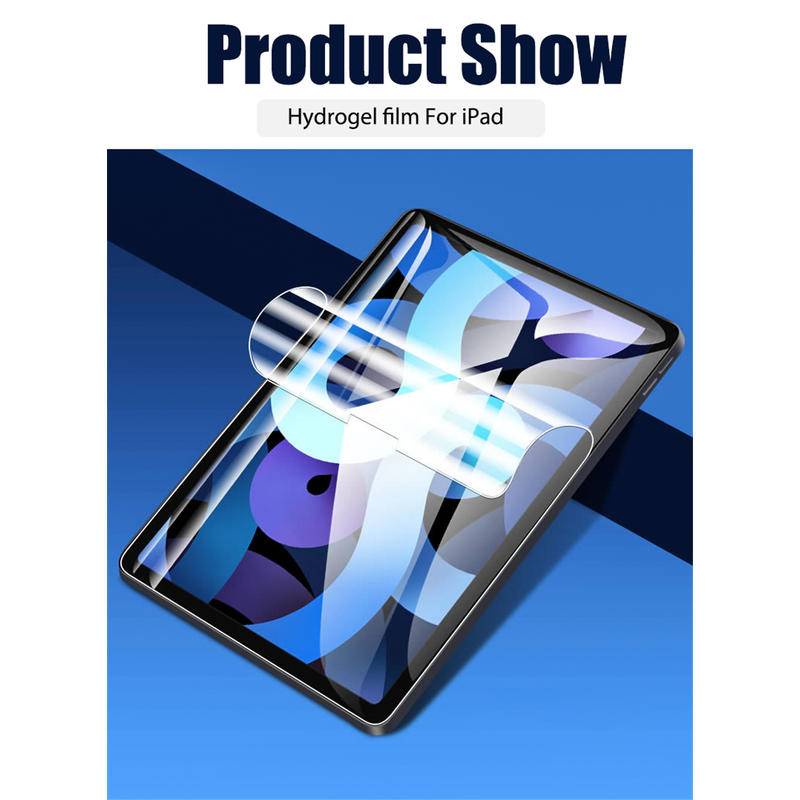 Hydrogel Film For Funda Matte New for iPad Pro 11 12.9 9 10.2 10.5 Air 4 3 2 Screen Protector Blueray For Ipad Mini 6 5 4 3 1 2020 2021 No Glass