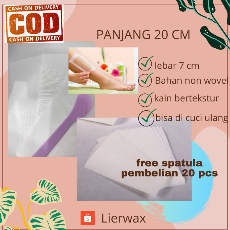 (100 PCS) KAIN WAXING - WAX STRIPS - KAIN SUGAR WAX / KERTAS WAX BISA DICUCI ULANG / KERTAS WAXING SUGAR / WAX PAPER / KAIN WAXING / WAX STRIP / REGULER / REUSABLE / TISU WAXING / WAX STRIPS/ KERTAS WAXING / KERTAS WAXING KETIAK / DEPILATION PAPER WAX