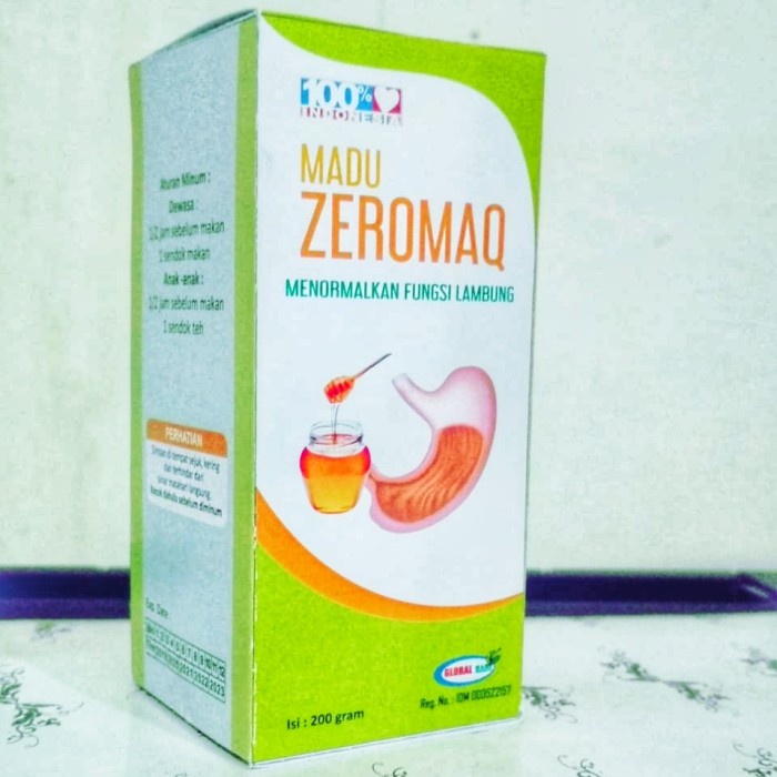 

Madu Zeromaq 200 gr Menormalkan fungsi lambung Global sari