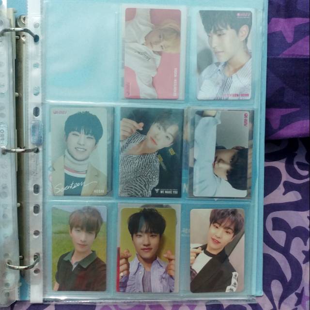 Seventeen hoshi dk photocard album japan hmv