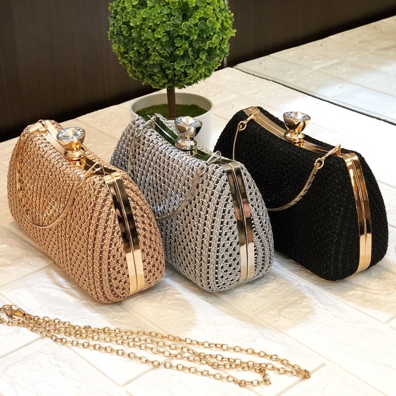 Tas Pesta ANITA Kondangan Wanita Import Clutch