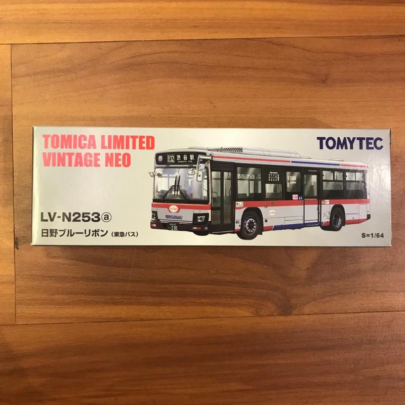 TOMICA LIMITED VINTAGE LV-N253a HINO Blue Ribbon TOKYU BUS