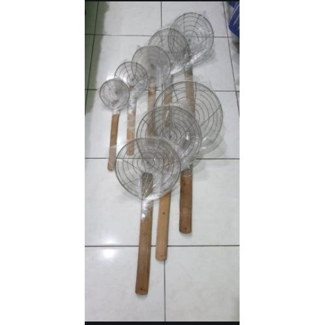 Saringan Mie Ayam Stainless Steel Super No 13 Serokan Penggoreng Serok Stainless Limited