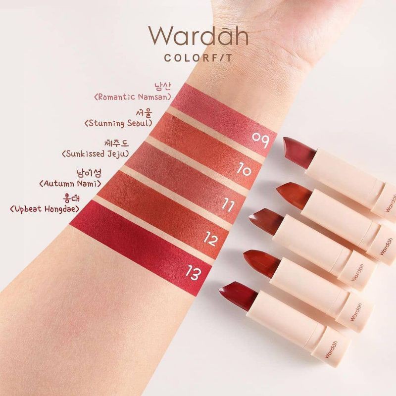 WARDAH ULTRALIGHT MATTE LIPSTIK KOREAN EDITION