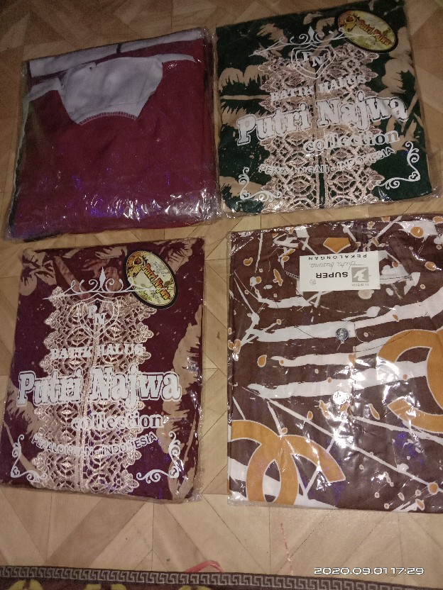 Khusus Grosir Gamis Brokat Aura Gown • Gamis Syari • Tile Mutiara Mix Velvet Saten