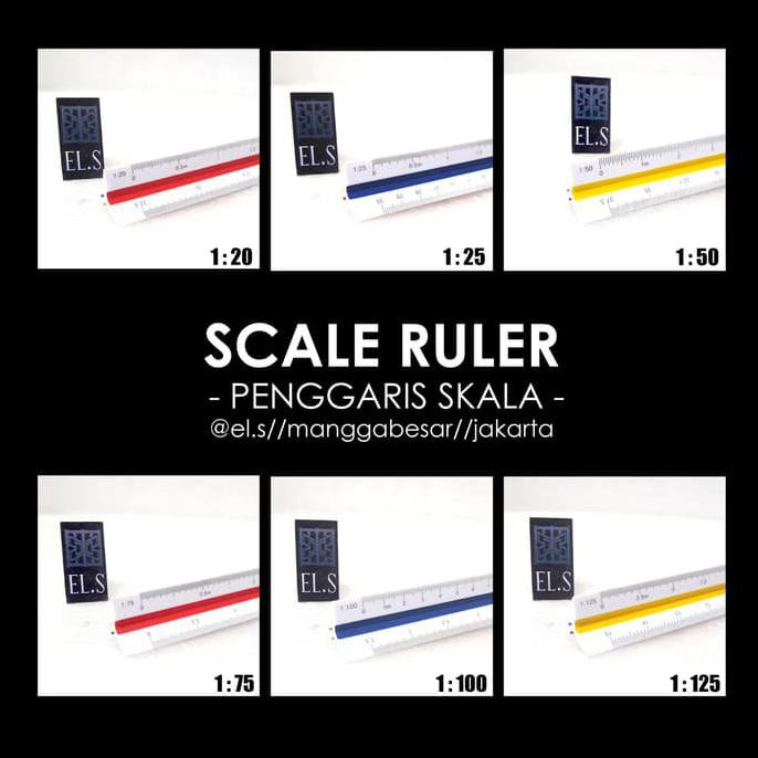 

GRATIS ! Scale Ruler / Penggaris Skala / Mistar Skala