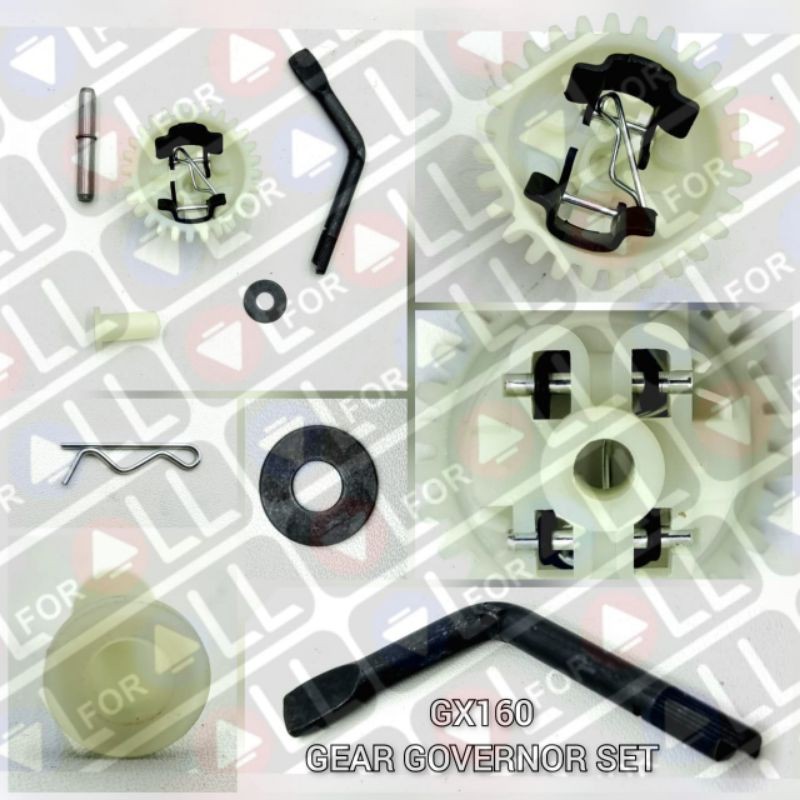 Governor Gear Set untuk Mesin GX160 GX200