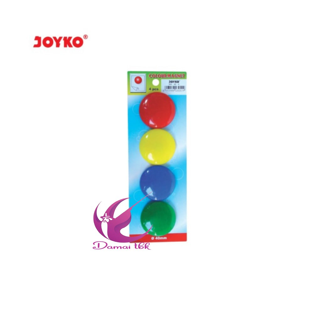 

Magnet Warna Magnet Papan Tulis Joyko MN-40-4