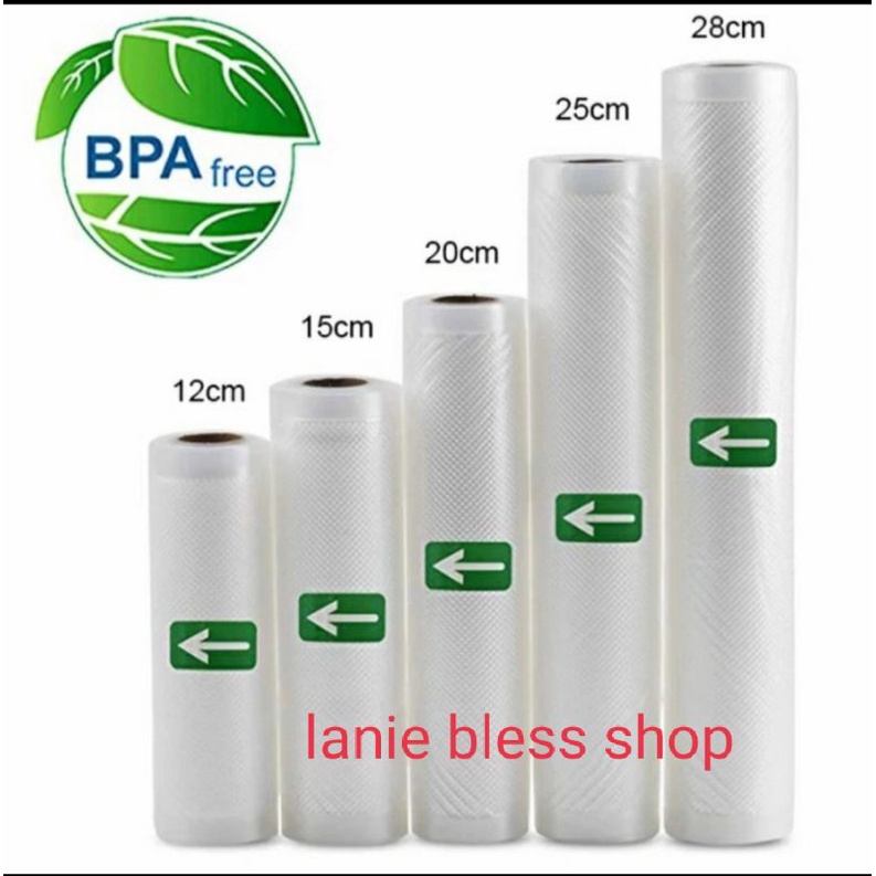 kantong plastik Refill vacuum Sealer.plastik vacuum makanan Sealer bag