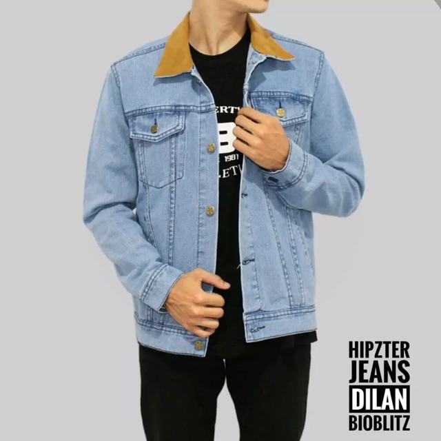 Jaket jeans dilan - jaket dilan - jaket dilan 1990