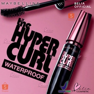 Image of ❤ BELIA ❤ Maybelline Hypercurl Volum Express Waterproof ( BPOM Original 100% Hyper Curl mascara )
