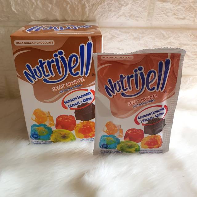 

Nutijel Nutrigel Nutrijell Coklat Kecil 10gr