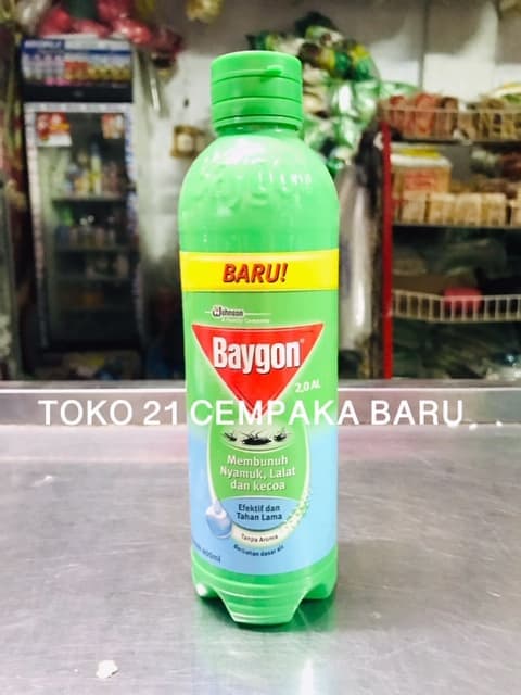 Baygon Liquid Cair Tanpa Aroma BOTOL 400 ml | Anti Nyamuk Baygon 400ml