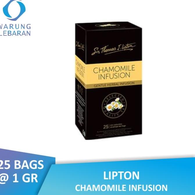 

[KODE 3] Lipton Chamomile Infusion (25 Bags @1 GR)