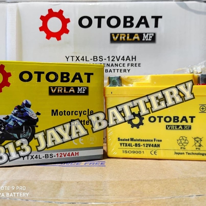 Aki kering Mio J,Honda Beat,vario,Verza,R15 old,Vixion,Cb150R ORIGINAL Original