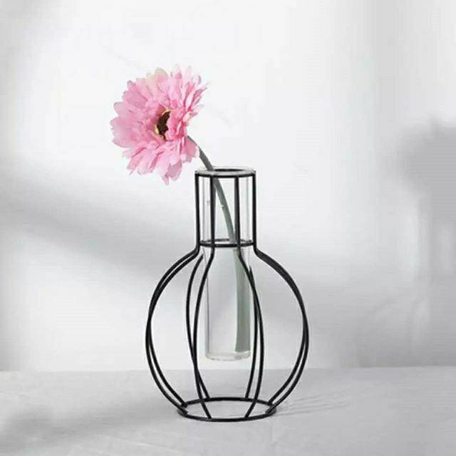 Vas Iron 4 Vas Bunga Iron Vas Bunga Air Vas Kaca Vas Bunga