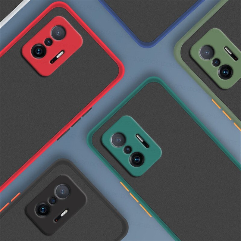 Soft Case Xiaomi Mi 11T + Pro Soft My Choice Aero Color Button Matte