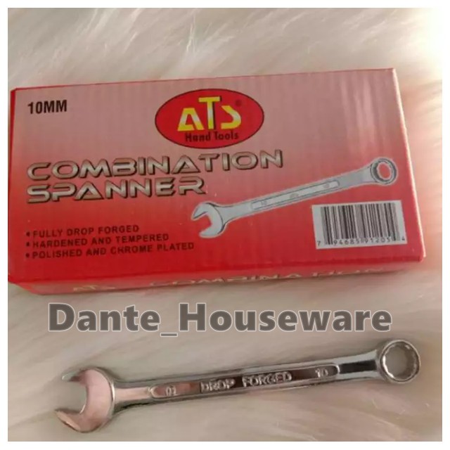 ALAT BENGKEL KUNCI RING PAS 10mm ATS KUNCI RING PAS 10mm