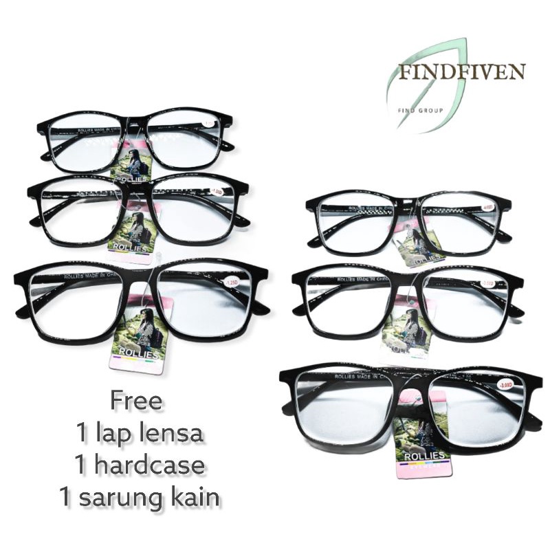 Kacamata Minus pria wanita -0,50 -0,75 -100 -125 -150 -175 -200 -250 -300 -350 -400