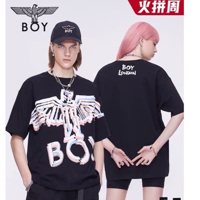 BOY89 KAOS BOY LONDON PRIA WANITA ASIA EROPA WINGS