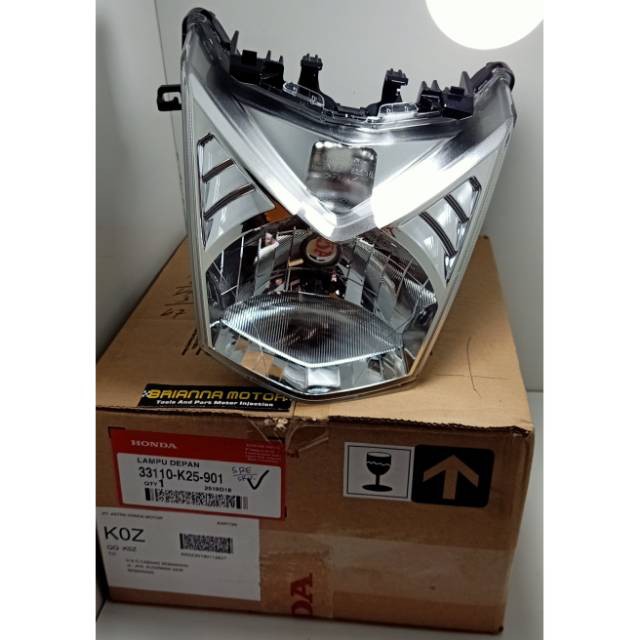 Head Lamp Light Lampu Depan Reflektor ASSY BEAT FI eSP K25 Ori