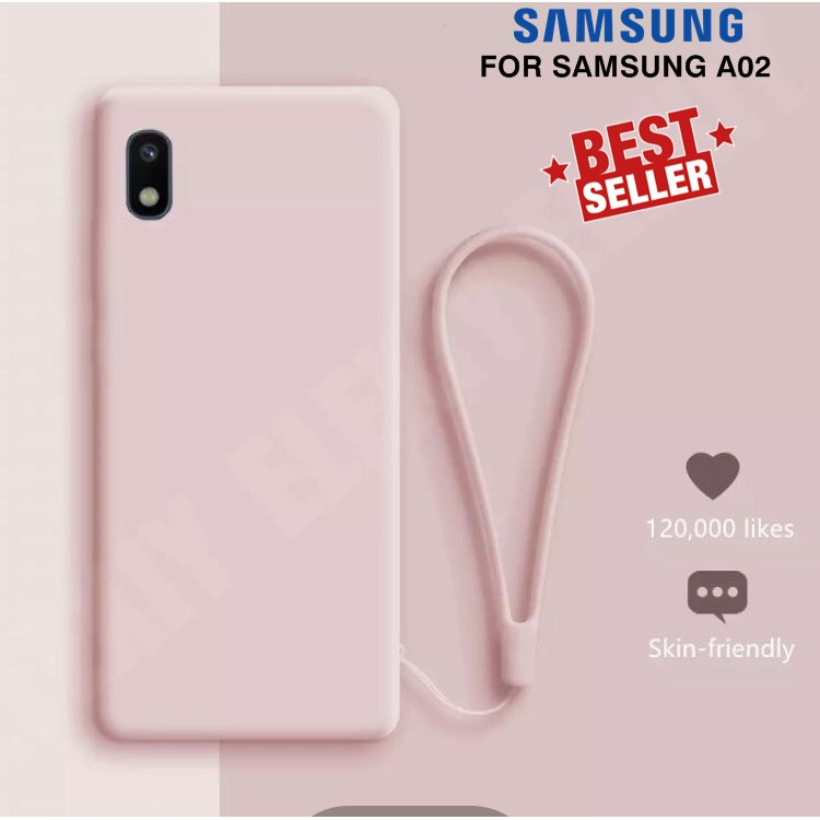 Case Samsung A02 M02 Baby Skin FREE tali Fashion Cute Casing TPU Softcase