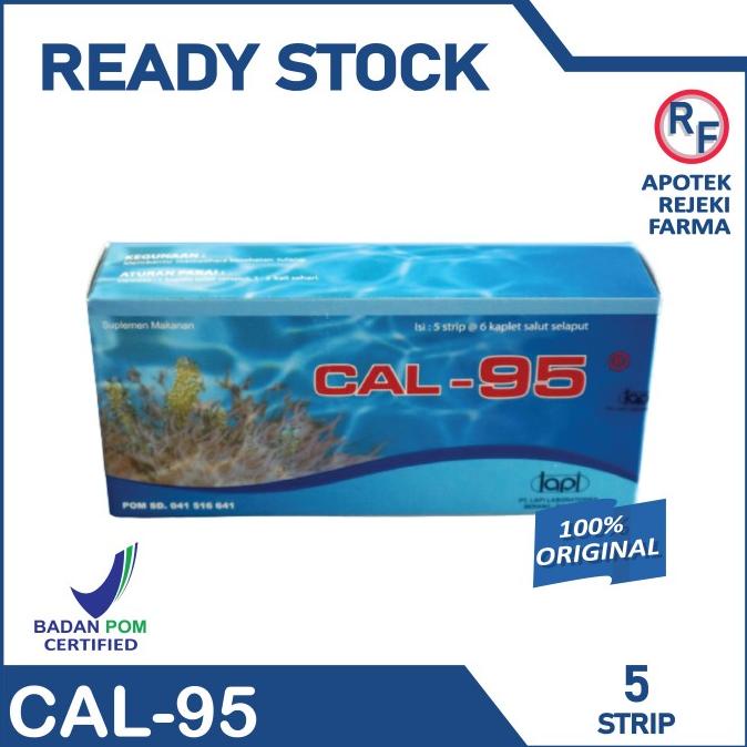 monggo] CAL-95 1 box isi 5 strip - CAL95 lapi