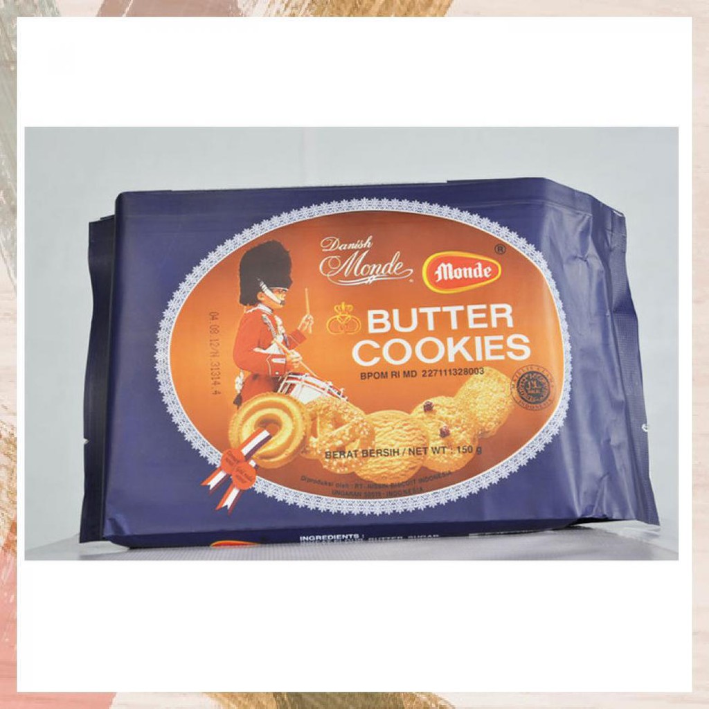 

MONDE BUTTER COOKIES 150 GR