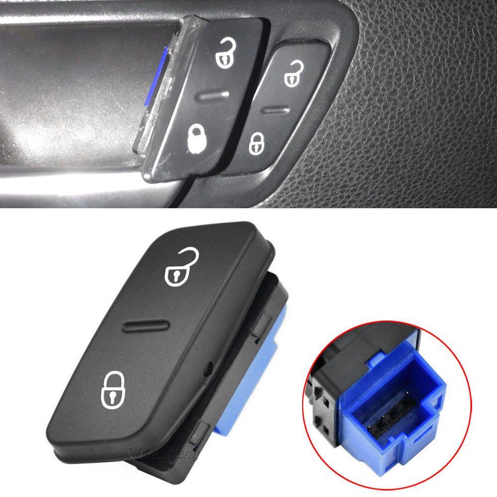 Populer Aksesoris Relay Kunci Pintu Tengah Mobil DIY Untuk Golf MK5 1K0962125B Untuk Jetta MK5 Controlling Button