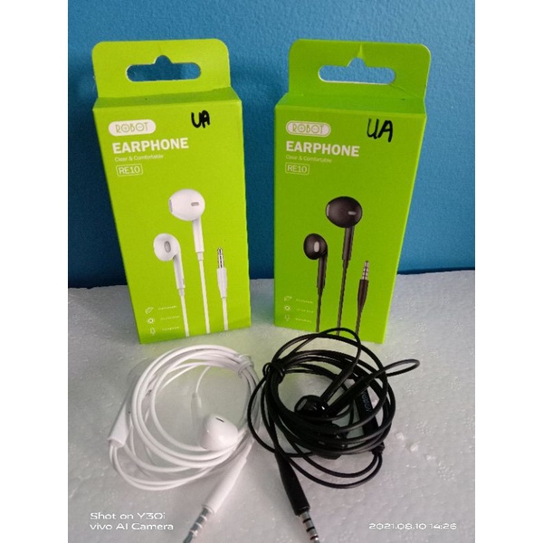 EARPHONE ROBOT RE10 ORIGINAL