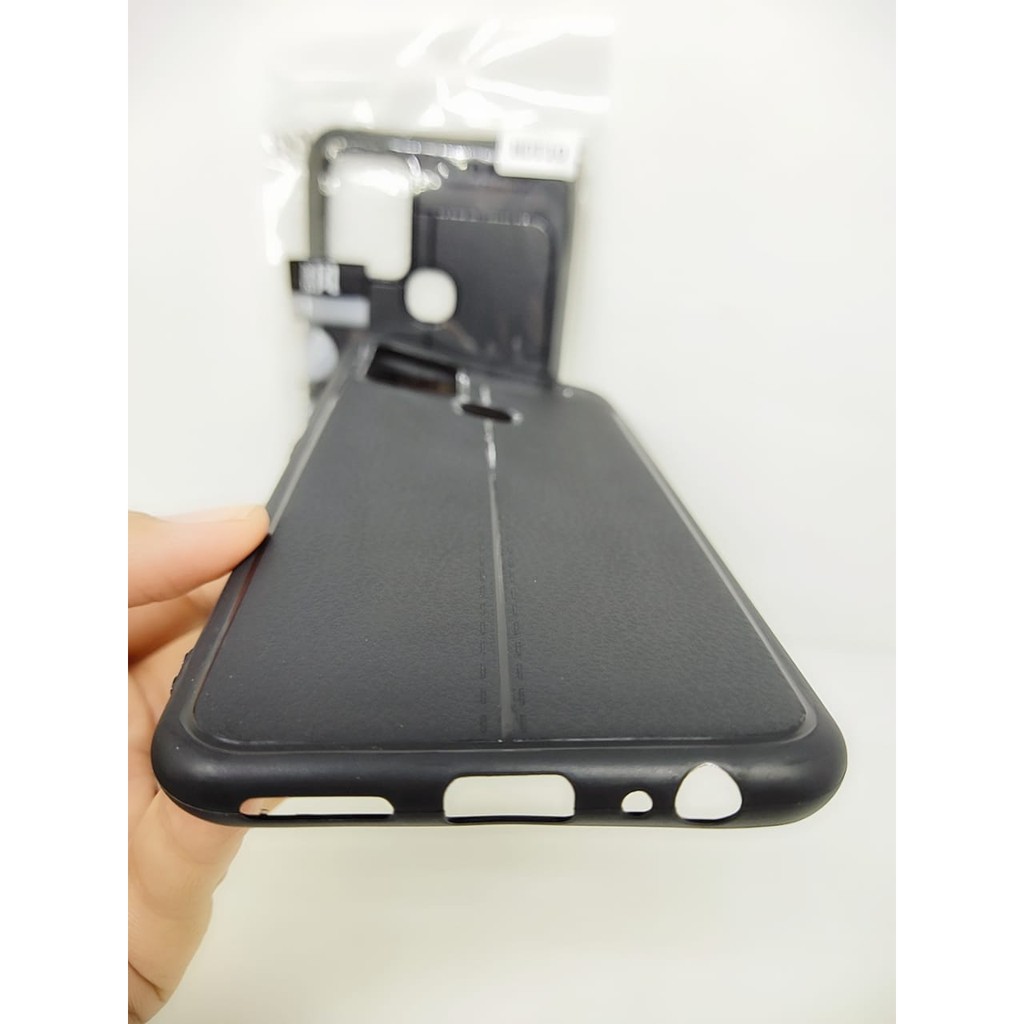 AutoFokusInfinix Hot 12/Hot 12i/Hot 12 Play/Hot 10 Leather Soft Case AUTOFOCUS Motif Kulit Jeruk