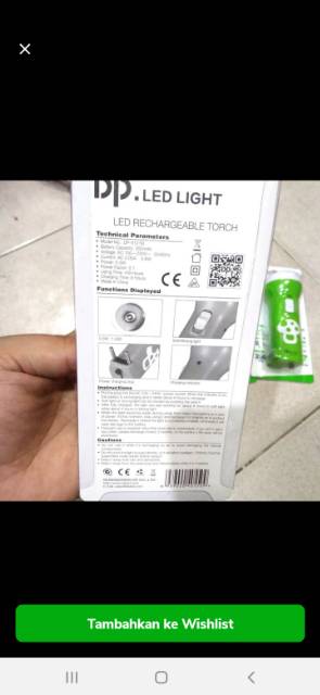 SENTER CHARGER LED SUPER MURAH