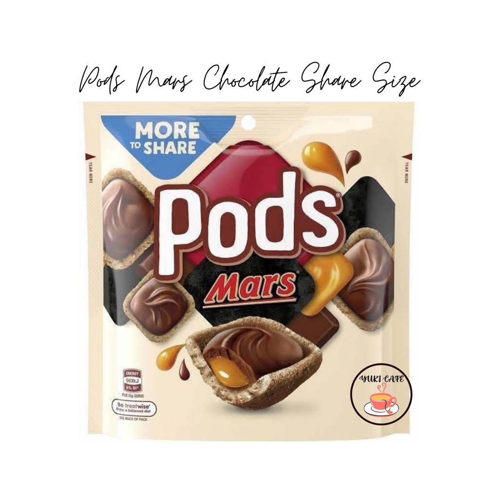 

COKELAT - PODS MARS CHOCOLATE SHARE SIZE